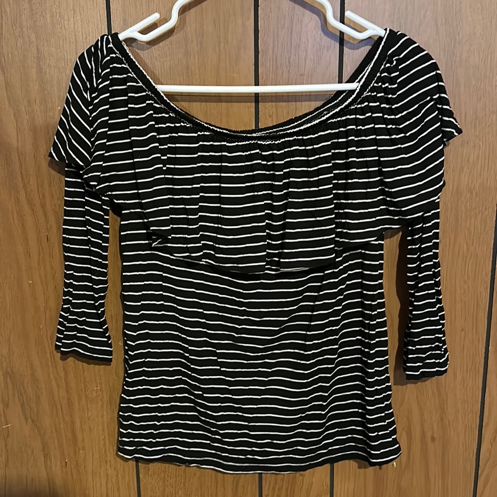 American Eagle Off the Shoulder Shirt